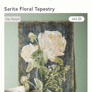 Sarita Floral Tapestry - New, Never used